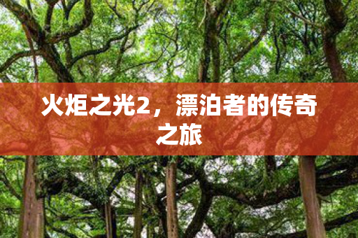 火炬之光2，漂泊者的传奇之旅