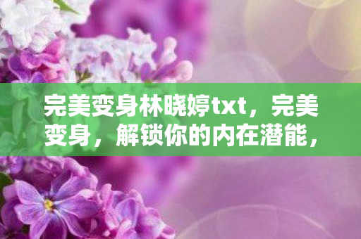 完美变身林晓婷txt，完美变身，解锁你的内在潜能，重塑自我