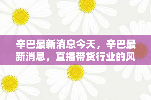 直播带货行业的风云再起图片