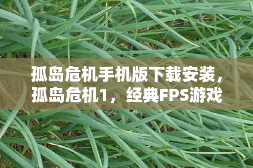 经典FPS游戏的传奇之旅图片