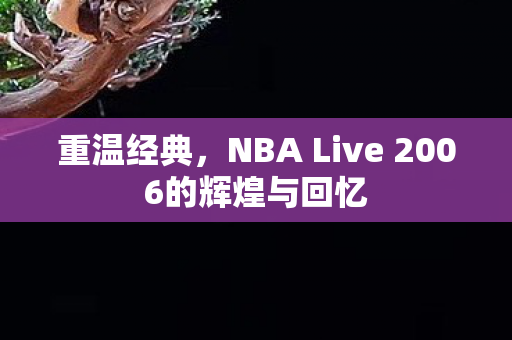 重温经典，NBA Live 2006的辉煌与回忆