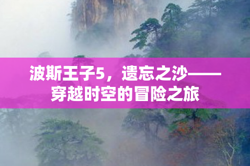 波斯王子5，遗忘之沙——穿越时空的冒险之旅
