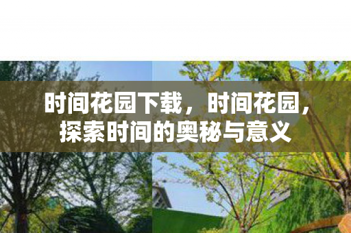 时间花园下载，时间花园，探索时间的奥秘与意义