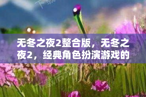 无冬之夜2整合版，无冬之夜2，经典角色扮演游戏的传奇之旅