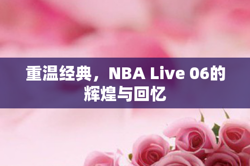 重温经典，NBA Live 06的辉煌与回忆