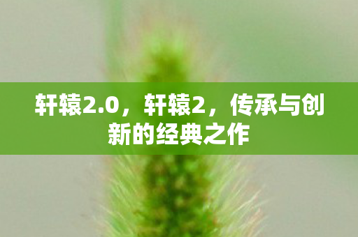 轩辕2.0，轩辕2，传承与创新的经典之作