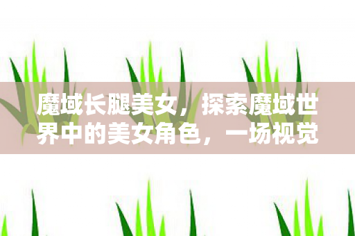 魔域长腿美女，探索魔域世界中的美女角色，一场视觉盛宴