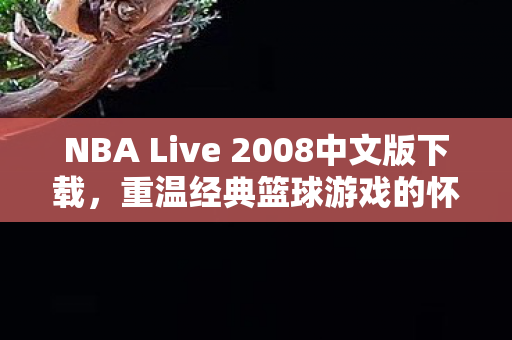 NBA Live 2008中文版下载，重温经典篮球游戏的怀旧之旅