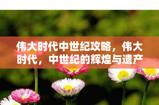 伟大时代中世纪攻略，伟大时代，中世纪的辉煌与遗产