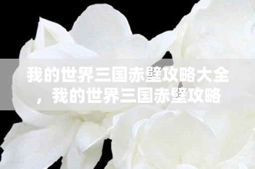 我的世界三国赤壁攻略大全，我的世界三国赤壁攻略