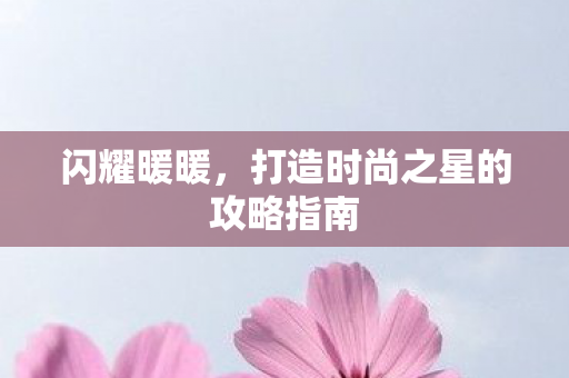 闪耀暖暖，打造时尚之星的攻略指南