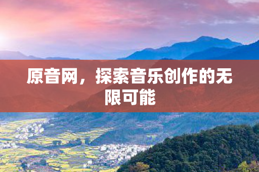 原音网，探索音乐创作的无限可能