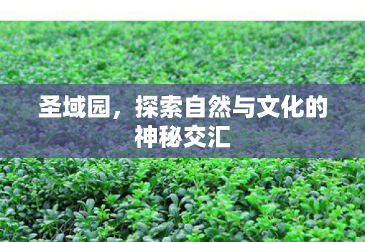 圣域园,探索自然与文化的神秘交汇 圣域园,探索自然与文化的神秘交汇