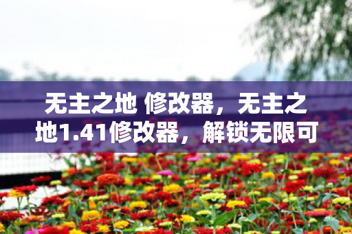 无主之地 修改器，无主之地1.41修改器，解锁无限可能，打造个性化游戏体验