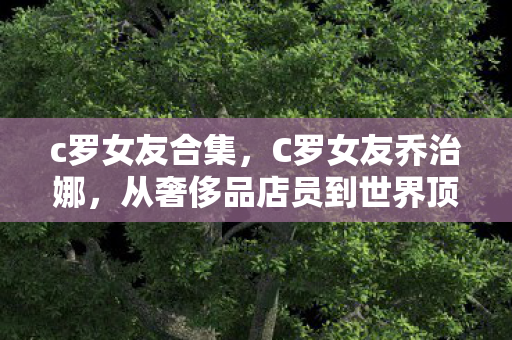 c罗女友合集，C罗女友乔治娜，从奢侈品店员到世界顶级足球明星的伴侣