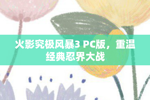 火影究极风暴3 PC版,重温经典忍界大战 火影究极风暴3 PC版,重温经典忍界大战