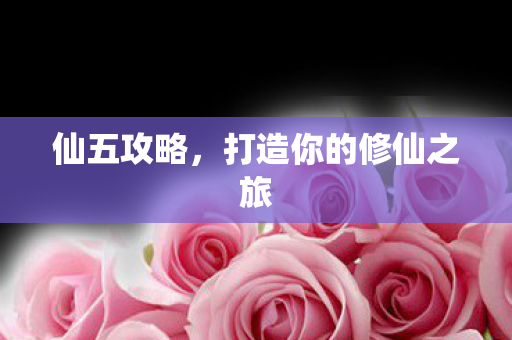 仙五攻略，打造你的修仙之旅