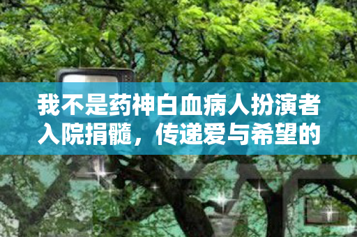 我不是药神白血病人扮演者入院捐髓，传递爱与希望的善举