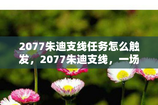 2077朱迪支线任务怎么触发，2077朱迪支线，一场跨越赛博空间的浪漫之旅