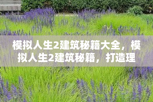 模拟人生2建筑秘籍大全,模拟人生2建筑秘籍,打造理想家园的秘籍 模拟人生2建筑秘籍大全,模拟人生2建筑秘籍,打造理想家园的秘籍