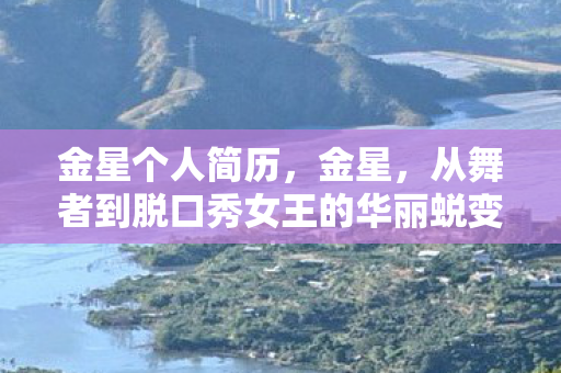 金星个人简历，金星，从舞者到脱口秀女王的华丽蜕变