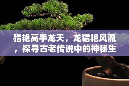 猎艳高手龙天，龙猎艳风流，探寻古老传说中的神秘生物