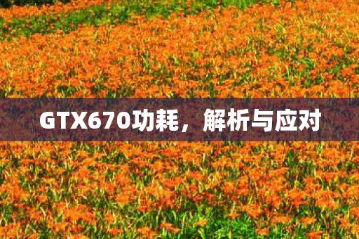 GTX670功耗,解析与应对 GTX670功耗,解析与应对