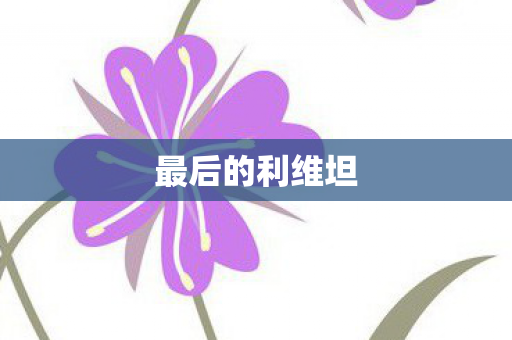 最后的利维坦