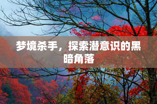 梦境杀手,探索潜意识的黑暗角落 梦境杀手,探索潜意识的黑暗角落