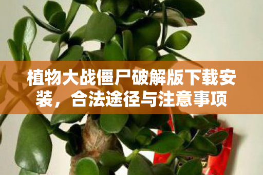 植物大战僵尸破解版下载安装，合法途径与注意事项