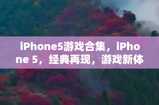 iPhone5游戏合集，iPhone 5，经典再现，游戏新体验