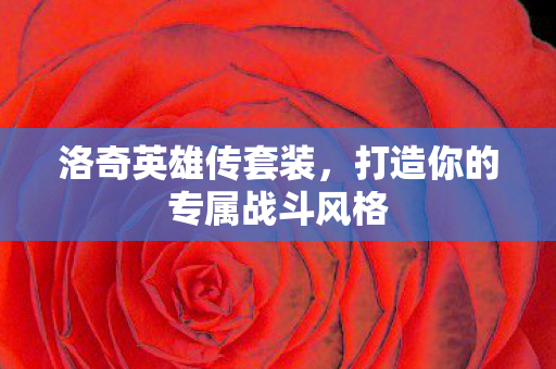 洛奇英雄传套装，打造你的专属战斗风格