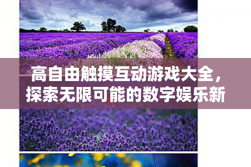 高自由触摸互动游戏大全，探索无限可能的数字娱乐新纪元