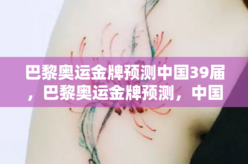 巴黎奥运金牌预测中国39届，巴黎奥运金牌预测，中国39枚金牌的展望