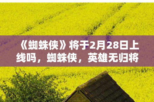 《蜘蛛侠》将于2月28日上线吗，蜘蛛侠，英雄无归将于2月28日上线，重温经典英雄传奇
