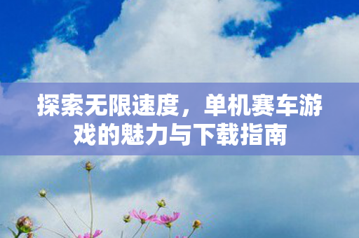 探索无限速度，单机赛车游戏的魅力与下载指南
