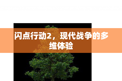 闪点行动2，现代战争的多维体验