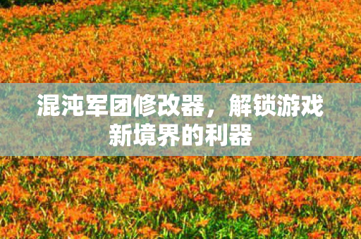 混沌军团修改器，解锁游戏新境界的利器