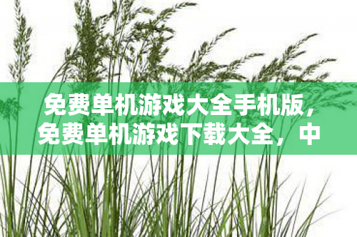 免费单机游戏大全手机版,免费单机游戏下载大全,中文版精选推荐 免费单机游戏大全手机版,免费单机游戏下载大全,中文版精选推荐