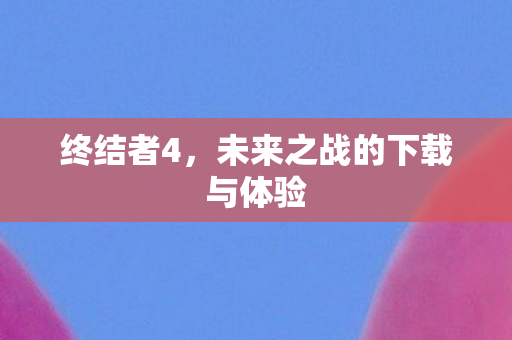 终结者4，未来之战的下载与体验