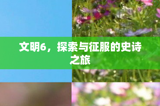 文明6，探索与征服的史诗之旅