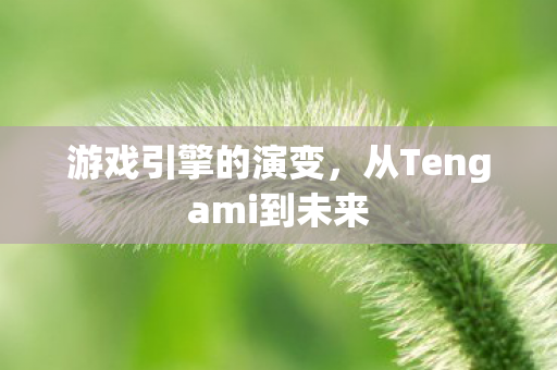 游戏引擎的演变，从Tengami到未来