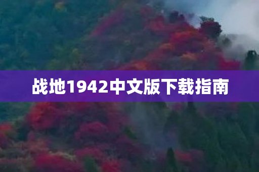 战地1942中文版下载指南 战地1942中文版下载指南
