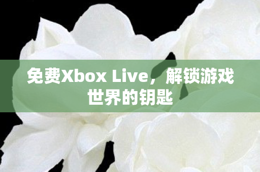 免费Xbox Live，解锁游戏世界的钥匙