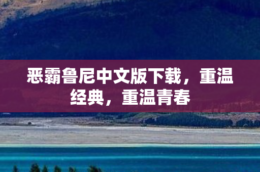 恶霸鲁尼中文版下载，重温经典，重温青春