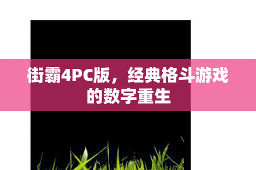 街霸4PC版，经典格斗游戏的数字重生