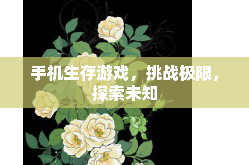 手机生存游戏，挑战极限，探索未知