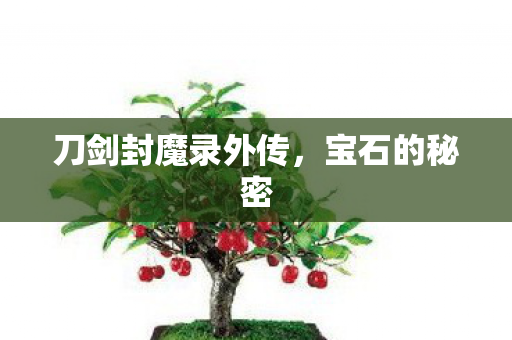刀剑封魔录外传，宝石的秘密