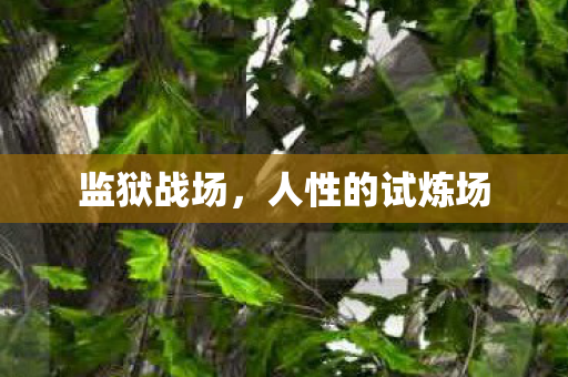 监狱战场，人性的试炼场