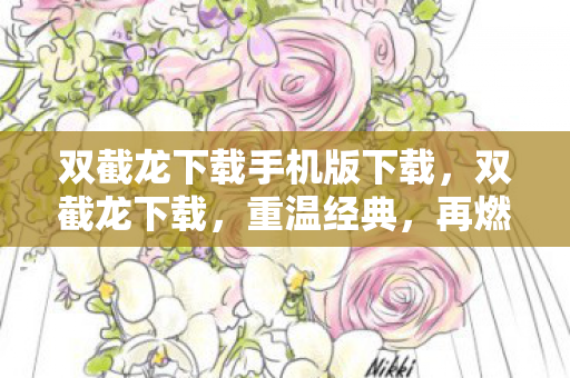 双截龙下载手机版下载,双截龙下载,重温经典,再燃热血 双截龙下载手机版下载,双截龙下载,重温经典,再燃热血